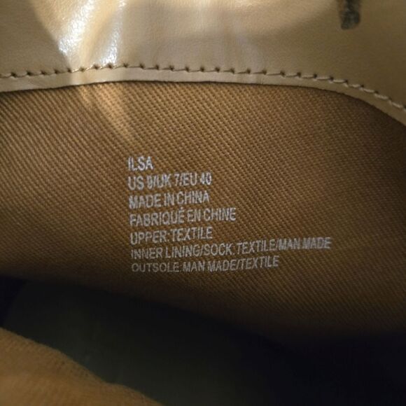 Leopard Print Block Heel Boots Women's Size 9 - Picture 7 of 7